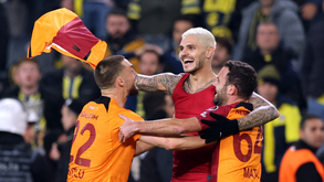 Galatasaray bate Umraniyespor com 'bis' de Icardi e segue líder isolado da Liga turca