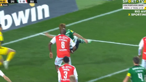 Sporting-Sp. Braga: St. Juste ganha nas alturas e Morita faz o primeiro em Alvalade