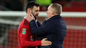 Bruno Fernandes e o apuramento para a final da Taça da Liga inglesa: «Estou muito feliz»