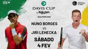 Taça Davis: Lehecka bate Nuno Borges e República Checa conquista primeiro ponto