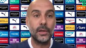 Guardiola garante que vai continuar no Man. City: «Seja na Liga dos Campeões ou na 4.ª Divisão» 