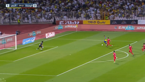 Fugiu pela direita e faturou na passada: o segundo golo de Cristiano Ronaldo ao Al Wehda