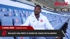 Jogador do Belenenses, amigo do portista Pepê e com o sonho de jogar no Flamengo: Flavinho apresenta-se ao futebol português