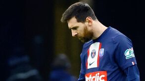 Messi falha Monaco e em dúvida para receção ao Bayern Munique