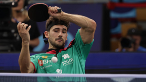 João Geraldo e Jieni Shao atingem 'quartos' do WTT Contender de Amã