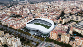 Clube da 3.ª divisão espanhola apresenta projeto revolucionário para o estádio: 18 mil pessoas, parque e zona hoteleira