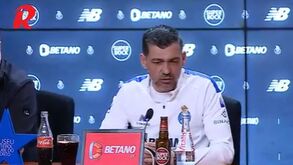 Sérgio Conceição: «Se não estivesse Paulinho... Chermiti ou outro jogador da frente»