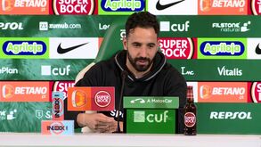 Rúben Amorim: «Liga dos Campeões hipotecada em fevereiro? Não sei, não sou bruxo...»