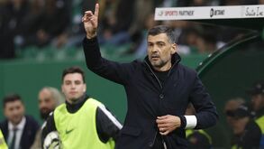 Sérgio Conceição agradece apoio em Alvalade: «Em sintonia para lá dos 90 minutos»