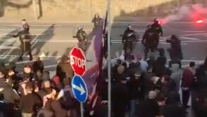 Confusão com adeptos da Fiorentina em Braga: polícia obrigada a intervir