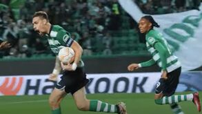 Sporting mostra os bastidores do empate (1-1) com Midtjylland