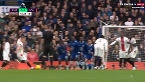 Chelsea derrotado pelo lanterna-vermelha Southampton: o resumo do jogo da ronda 24 da Premier