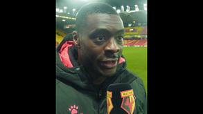 «Um exemplo a seguir»: médio do Watford enfrentou gaguez e foi a flash interview analisar jogo
