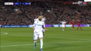 Benzema quebra de jejum na atual edição da Champions: veja os dois golos do francês