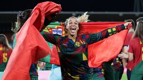 As imagens da festa da seleção feminina após o apuramento histórico para o Mundial'2023