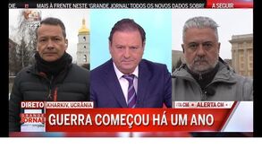 CMTV líder no aniversário da guerra na Ucrânia