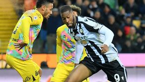 Beto regressa aos golos mas não evita empate da Udinese frente ao Spezia