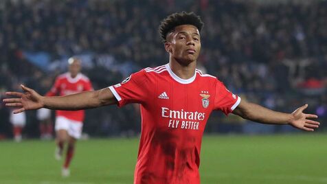 Golo de David Neres ao Club Brugge entre os candidatos a melhor da semana  da Champions - Liga dos Campeões - Jornal Record