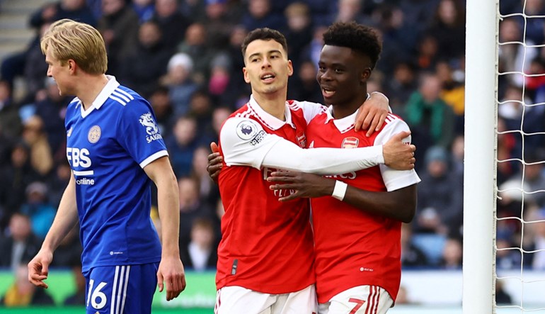 Martinelli faz dois, Arsenal goleia o Everton e aumenta vantagem na  liderança da Premier League - Lance!