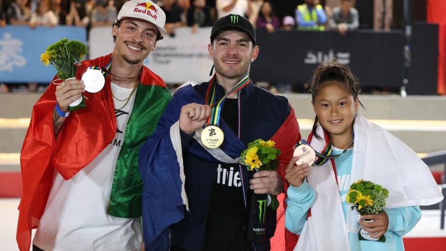Gustavo Ribeiro vice-campeão mundial de skate