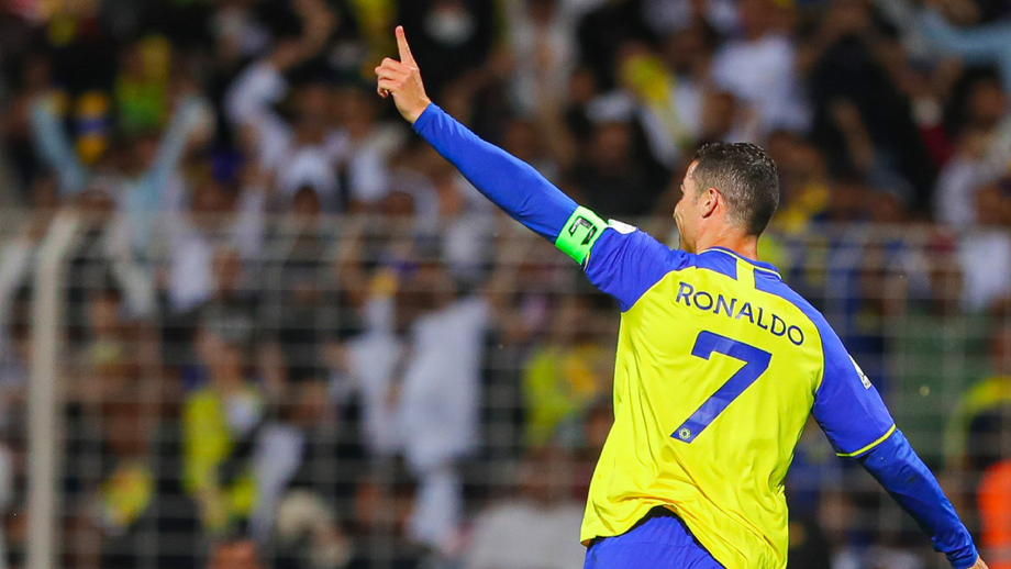 Avançado português foi a principal figura da goleada (4-0) sobre o Al Wehda