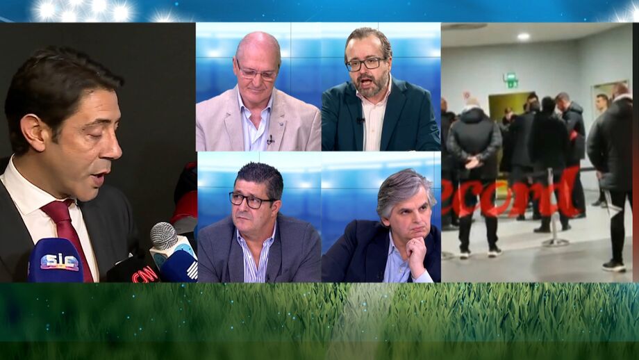 Presidente do Benfica confrontou árbitro após Sp. Braga-Benfica