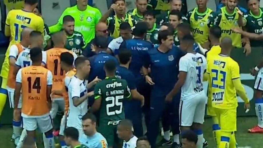 Palmeiras derrotou o Água Santa no Paulistão