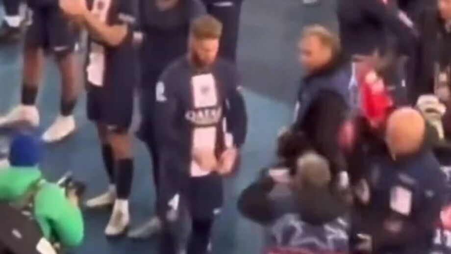 Parece que o espanhol não digeriu bem o desfecho do jogo