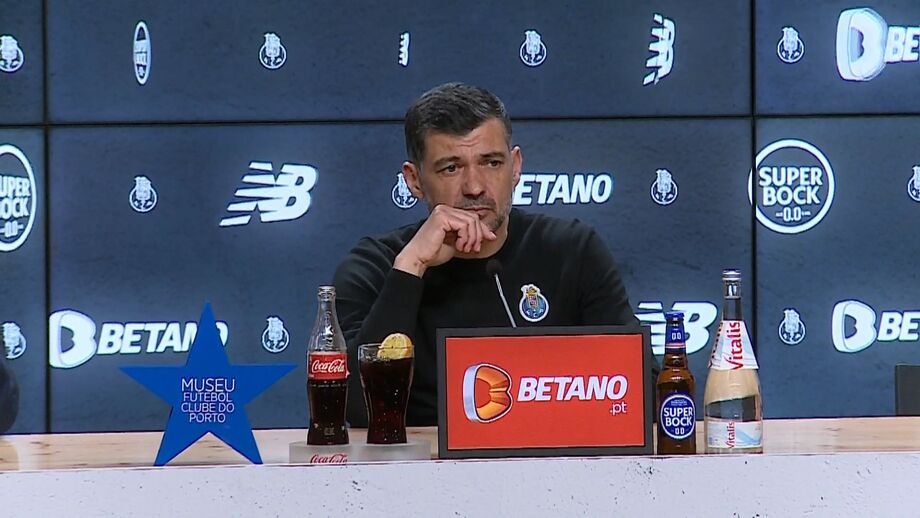 Treinador do FC Porto assume "jogo não brilhante" dos seus jogadores no triunfo sobre o Rio Ave
