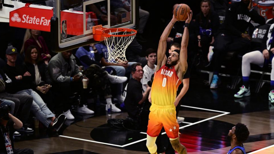 Team Giannis-Team Lebron, 184-175: Tatum histórico