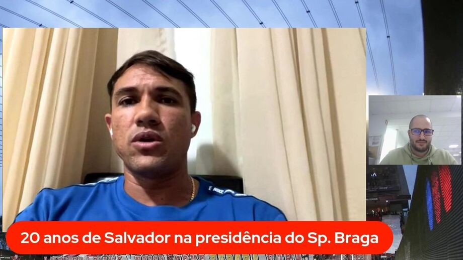 Testemunho do ex-jogador dos bracarenses a propósito dos 20 anos da presidência