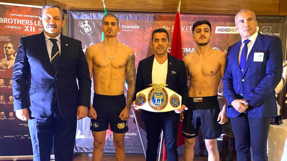 Kickboxing: André Santos defende o título de campeão do Mundo em Anadia ...