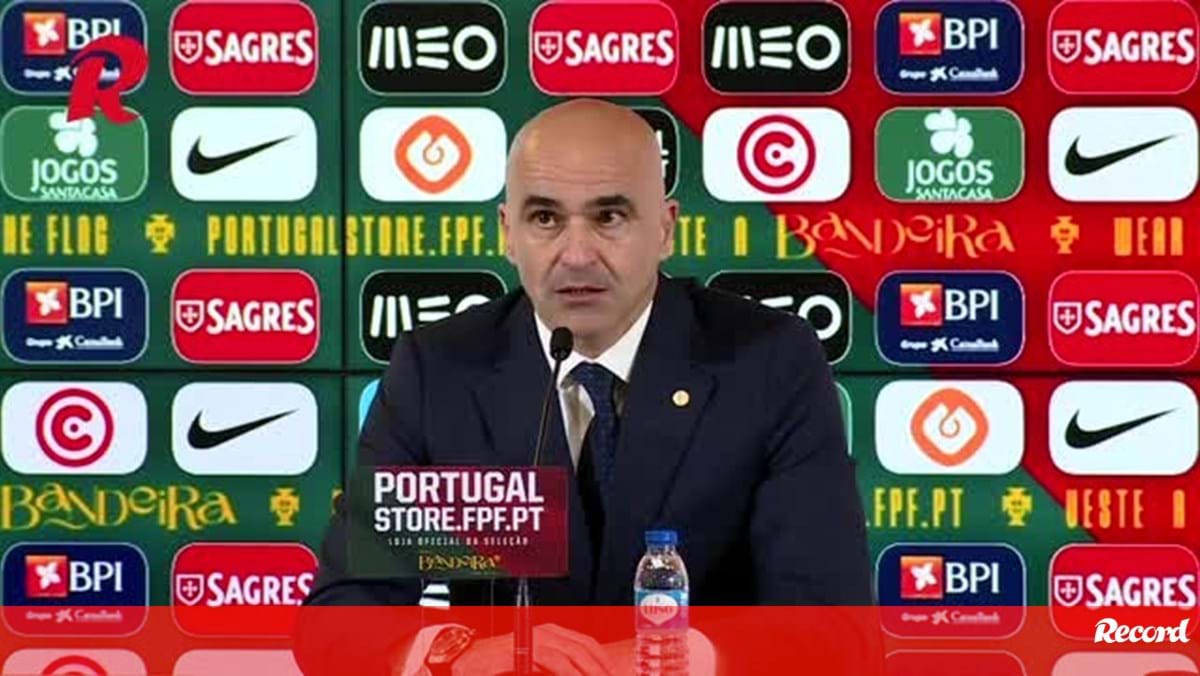 Roberto Martínez revela o que gostou e o que não lhe agradou no primeiro jogo à frente de Portugal