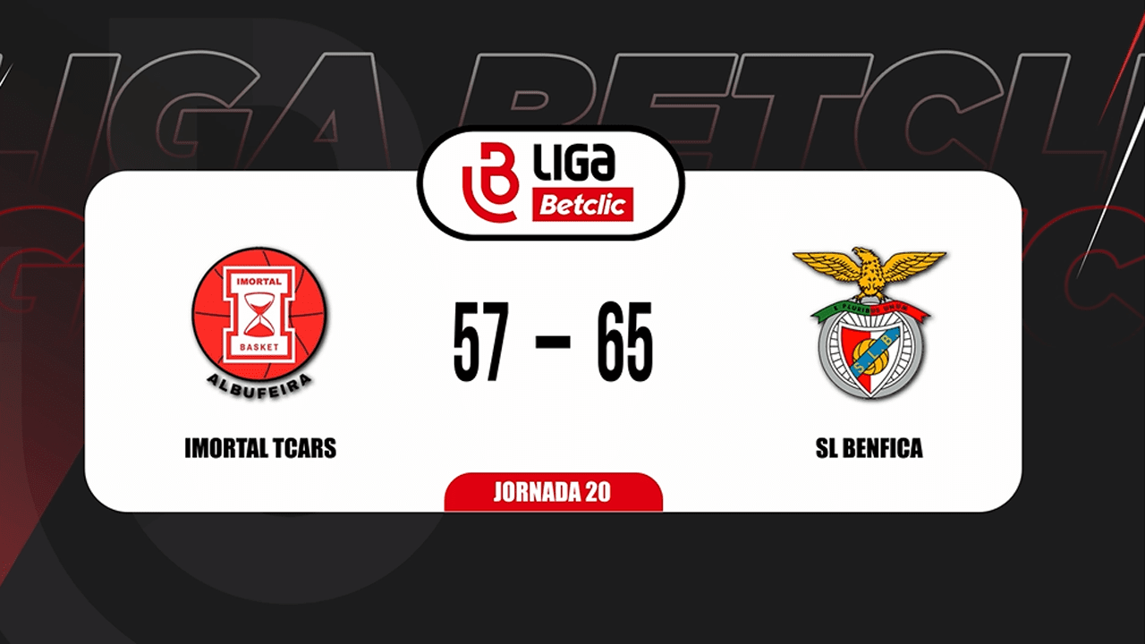 Basquetebol Feminino: Imortal-Benfica (52-50) 