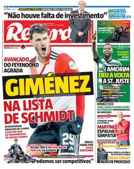 Capa do dia