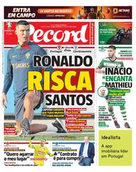 Capa do dia