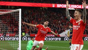 Grimaldo divide os louros da vitória do Benfica com Gonçalo Ramos e atira: «De nada!»