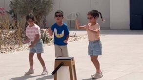 Filhos de Ronaldo dão show a dançar em casa e o craque mostra tudo