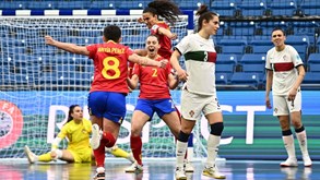 Portugal perde com a Espanha e falha final do Europeu de futsal feminino