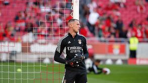 O onze do Benfica para o jogo com o V. Guimarães