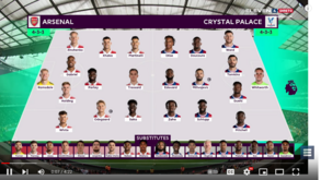 O resumo da goleada do Arsenal diante do Crystal Palace