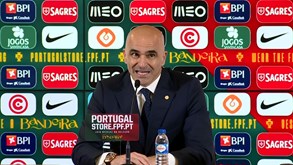 Roberto Martínez: «Portugal e Bélgica? É impossível comparar, há muitas diferenças»