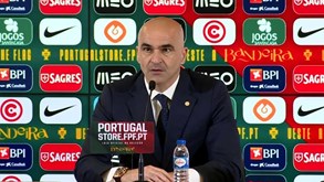 Roberto Martínez e os assobios a João Mário em Alvalade: «São jogadores da Seleção, é isso que me interessa»
