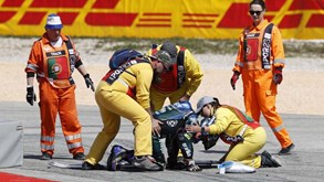 MotoGP esclarece situação clínica de Miguel Oliveira após acidente com Marc Márquez