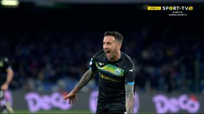 O golaço de Vecino que travou série invicta do Nápoles