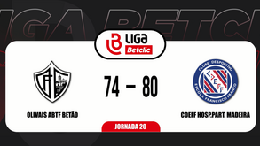 Liga Betclic: o resumo do Olivais-CD Escola Francisco Franco