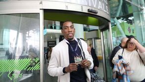 Pichardo em Lisboa após conquista do ouro no Europeu de pista coberta 