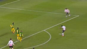 Antigo alvo do Benfica marca golo supersónico: holandeses falam em disparo a 170 km/h