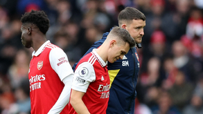 Trossard é baixa quase certa na deslocação do Arsenal a Alvalade
