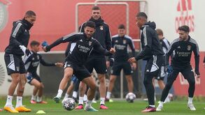 Benfica afina últimos detalhes antes do duelo com o Club Brugge